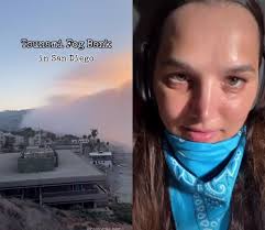 Breaking! Fog Bank in San Diego, California! #fog #foggy #sandiego #ca...