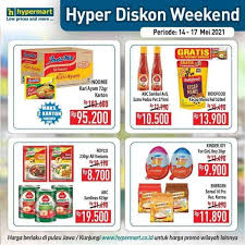 Detail gaji terkunci masuk atau daftar untuk lihat semua data sebarkan info ini ke temanmu. Promo Hypermart Weekday 17 Mei 2021 Ada Banyak Diskonan Di Hari Kerja
