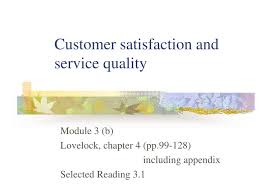 Service quality in fast food sector service quality and customer satisfaction the relationship between customer satisfaction and service quality high service quality usually leads to high level of customer satisfaction, but customer satisfaction is also influenced by several other factors such. Ppt Customer Satisfaction And Service Quality Powerpoint Presentation Id 6816898