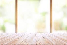 Wood Table Top On Disfocus Kitchen Background Kitchen Background Wood Table Background Wood Table