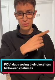 Dad Reacts to Daughter's Halloween Costume