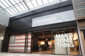 Converse Opens First Mall Based Retail Store In New Jersey 1 Store Signage Converse Store Retail Space Design