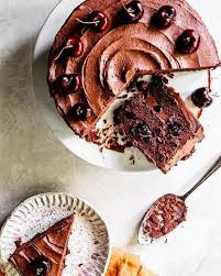 Cherry Chocolate Ganache Cake Recipe The Feedfeed In 2020 Chocolate Ganache Cake Recipe Chocolate Ganache Cake Ganache Cake