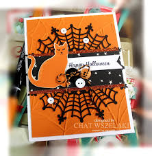 I love how this craft turned out. Spooky Cat Halloween Cards Handmade Halloween Cards Halloween Paper Crafts