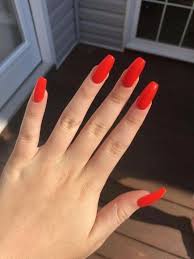 Well, at least in my opinion. Pin By Vanessa Rosch On Nails Red Acrylic Nails Long Red Nails Luxury Nails