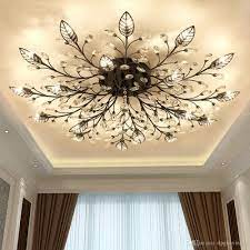 We collected nine living room lighting ideas to illuminate your space in style—no matter how dark or small it is. Modern Nordic K9 Crystal Led Ceiling Lights Fixture Gold Black Home Lamps For Living Room Bedroom Kitchen Bathroom From Dpgkevinfan 130 86 Dhgate Com