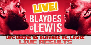 Blaydes vs lewis, live from las vegas on february 20, 2021. 3x2llmvg6tr53m