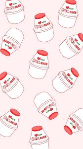 Korean Yogurt Wallpaper 779545016739169280 Korea Wallpaper Kawaii Wallpaper Cute Patterns Wallpaper Download wallpapers of aesthetic strawberry milk wallpaper. korean yogurt wallpaper