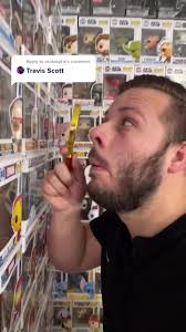 Travis Scott Wax Figure