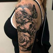 Ensure You Understand How To Receive A Tattoo That You Ll Be Pleased With Individuals Often Tell Me They Rose And Butterfly Tattoo Tattoos Half Sleeve Tattoo