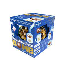 Amazon Com Hot Chocolate Bombs Gourmet Belgian Hot Cocoa Bombs With Mini Marshmallows Pack Of 4 Grocery Gourmet Food