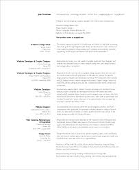 Check that comprehensive web developer resume example to get some great ideas on how you could improve your developer cv in in minutes. Free 10 Sample Web Developer Resume Templates In Ms Word Pdf