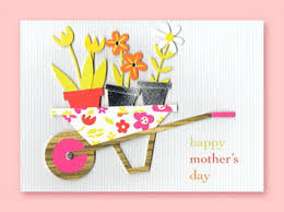 One can make tulip vessels on a card by simply cutting colourful papers into shapes of tulips and sticking them on a paper vessel. Homemade Mothers Day Greeting Card Ideas Family Holiday Net Guide To Family Holidays On The Internet
