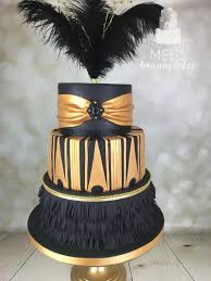 You don't have to throw a big dinner party to celebrate the great gatsby out in cinemas. Great Gatsby Wedding Cake Mel S Amazing Cakes