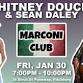 WHITNEY DOUCET + SEAN DALEY // MARCONI CLUB event image