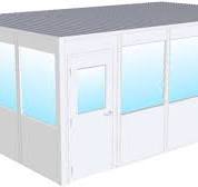 Modular Cleanroom 12x20x10-High | National Partitions