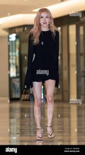 Seoul, South Korea. 22nd May, 2023. South Korean-New Zealand singer, Rose,  member of the K-Pop girl group Black Pink, attends a photocall for the  Saint Laurent event at The Hyundai Department Store