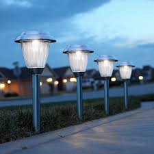 Solar Pathway Lights Outdoor Kohree Led Solar Landscape Lighting For Path Walkway Driveway Garden Patio Yard Stainless Steel Silver 8 Packs In 2020 Solar Landscape Lighting Solar Patio Lights Solar Pathway Lights