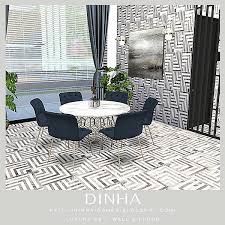 A homemade tv corner with no cc ! Sims 4 Tiles Cc Sims 4 Downloads