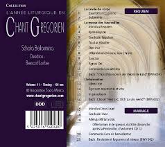 Le chant d'action de grâce est un chant de louange, chanté après l'échange des consentements. Chant Gregorien Pour La Messe De Requiem