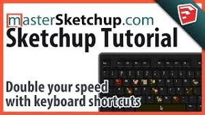 Skechup keyboard shortcuts pf : Double Your Speed In Sketchup With Keyboard Shortcuts And My 6 Custom Shortcuts Youtube