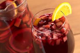 Sangria A La Peche Et Aux Agrumes Recette Recette Sangria Sangria Sangria Espagnole
