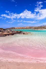 Elafonissi Pink Sand Beach Crete Greece Paesaggi Spiagge Viaggi