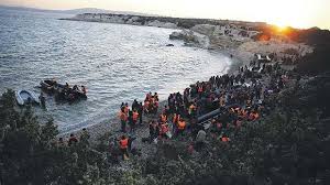 Результат пошуку зображень за запитом "The flows of migrants at the West"