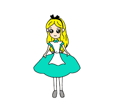Alice's adventures in wonderland summary. How To Draw Alice From Wonderland Step By Step Easy Drawing Guides Drawing Howtos