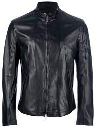 Emporio Armani Classic Leather Jacket For 880 Wantering Leather Jacket Classic Leather Jacket Leather Outerwear
