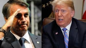 Resultado de imagem para bolsonaro com trump