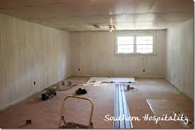 I love the color you used as well! House Renovation Week 12 Paint That Paneling People Southern Hospitality