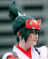 kiriko cosplay wig from overwatch 2!