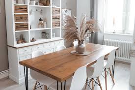 Diy Esstisch Aus Holz Boholove By Chalilofee In 2020 Diy Esstisch Esstisch Holz Esstisch