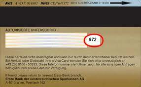 Sicherheitscode cvv wo auf der bankkarte? Was Ist Der Cvv Erste Bank Und Sparkasse