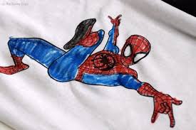If the 'download' 'print' buttons don't work, reload this page by f5 or. Spider Man Into The Spider Verse Color It Yourself T Shirts As The Bunny Hops