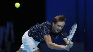 Now let's see what happens against novak medvedev made it to his second grand slam final as he pursues his first major championship. Daniil Medvedev Wins With Underarm Serve At Atp Finals India Times Of News