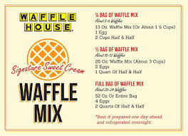 Waffle House Waffle Mix Waffle House Waffle Mix Waffles