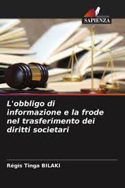 E' in libreria dal 2 gennaio il romanzo la frode (mortal bonds, 2013) dello scrittore michael sears. L Obbligo Di Informazione E La Frode Nel Trasferimento Dei Diritti Societari Bilaki Regis Tinga Dussmann Das Kulturkaufhaus