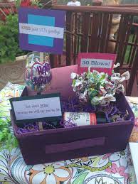 As your friend enters a new, more mature stage of life, pick pieces that she'll actually want and use in her new decade. 30th Birthday Idea 30th Birthday Gifts Birthday Gift Baskets 30th Birthday Gifts For Best Friend