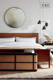 Check spelling or type a new query. Curator Queen Leather Bed Reviews Cb2 Leather Bed Leather Headboard Headboard And Footboard