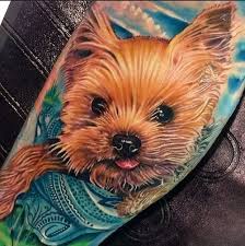The 9 Coolest Yorkshire Terrier Tattoo Designs In The World Animal Tattoos Dog Tattoos Yorkie