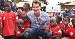 He turned pro in 1998, and with his victory at wimbledon in 2003 he became the first swiss man to win a grand slam. Roger Federer S Charity Almost At 1 Million Children Goal Salt 106 5