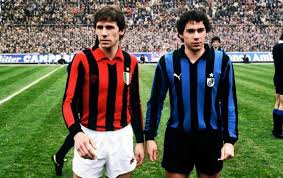 After a season of playing in aquamarine, inter switches back to its familiar white away shirts, this time accompanied by. Inter V Ac Milan A Brief History Of The Derby Della Madonnina Forza Italian Football