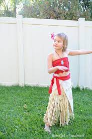 Read through this simple diy moana costume tutorial that includes a few simple straight stiches and fabric you can get for under $10. Easy Diy Moana Costume Crafting My Home