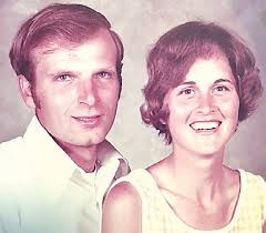 Stewart and Carole celebrating 50 years of marriage