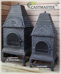 Fire pits and chimineas !!! Buy The Castmaster Versace Style Cast Iron Outdoor Pizza Oven Online From The Largest Range Of Chimineas In The Uk