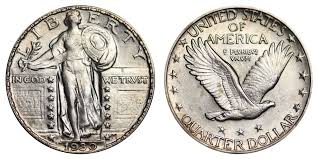 What was the worth of 1 billion german mark in 1923 or 1000 polish zloty in 1980? 1930 Standing Liberty Quarter Type 2 Coin Value Prices Photos Info