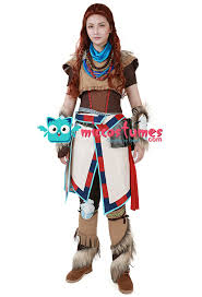 Aloy from horizon zero dawn is coming in genshin impact as the first collaboration between mihoyo and sony. Horizon Zero Dawn Aloy Cosplay Kostum