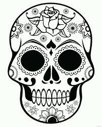 You can use our amazing online tool to color and edit the following candy skull coloring pages. Adult Skull Coloring Pages Printable Sheets Free Printable Sugar Skull Coloring 2021 A 2302 Coloring4free Coloring4free Com